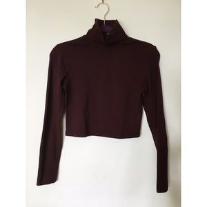 Forever 21 High neck crop top